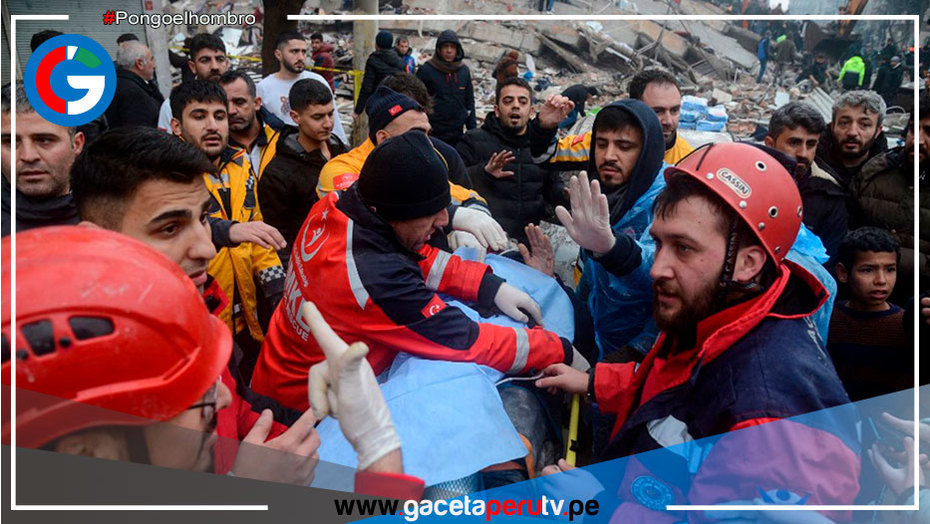Turquía: cerca de 1,400 muertos deja fuerte sismo de magnitud 7.7