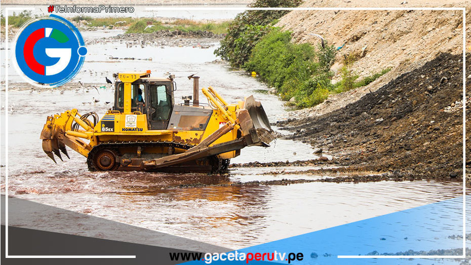 Anuncian descolmatación de puntos críticos para evitar desborde de ríos en el Callao