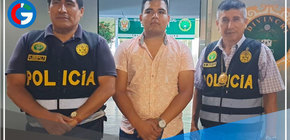 La Libertad: Capturan a presunto extorsionador de alcalde de La Cuesta