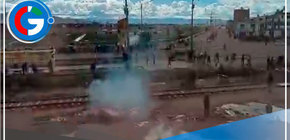 Al menos 23 heridos en enfrentamientos entre manifestantes y la policía en Juliaca