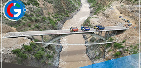 Mancomunidad regional de los Andes culmina puente vehicular interregional que reemplazará a antiguo puente colgante