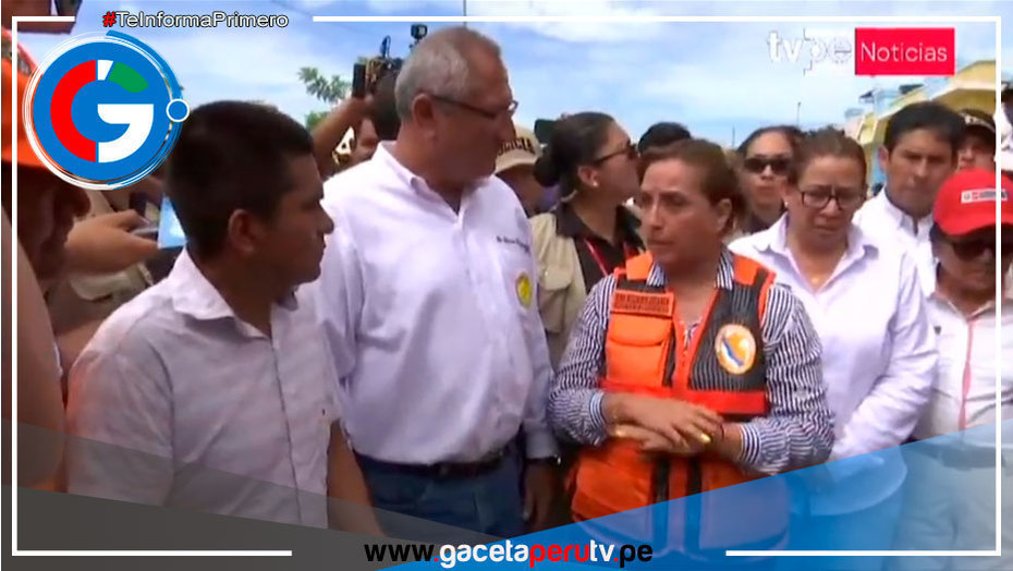 Boluarte inicia atención de emergencia en zona norte del país
