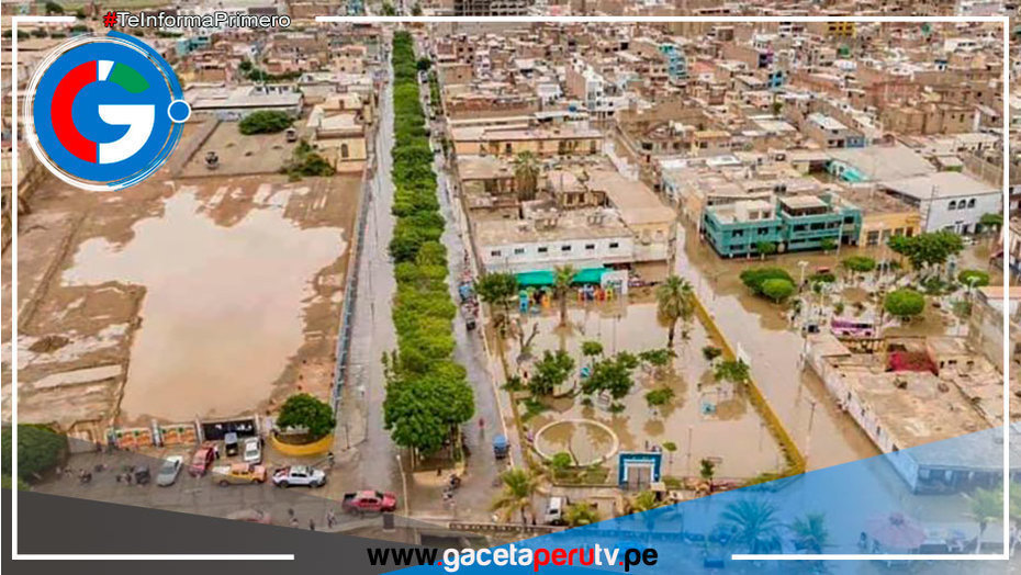 Advierten que 592 distritos de la costa norte y sierra se encuentran en riesgo por las precipitaciones