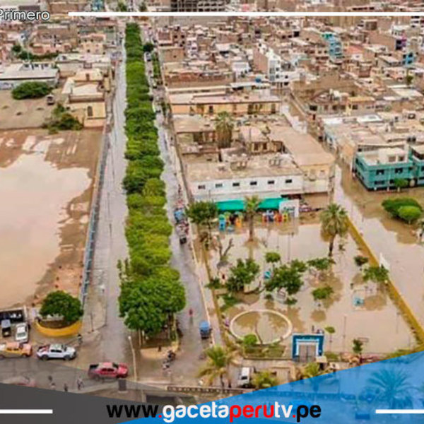 Advierten que 592 distritos de la costa norte y sierra se encuentran en riesgo por las precipitaciones