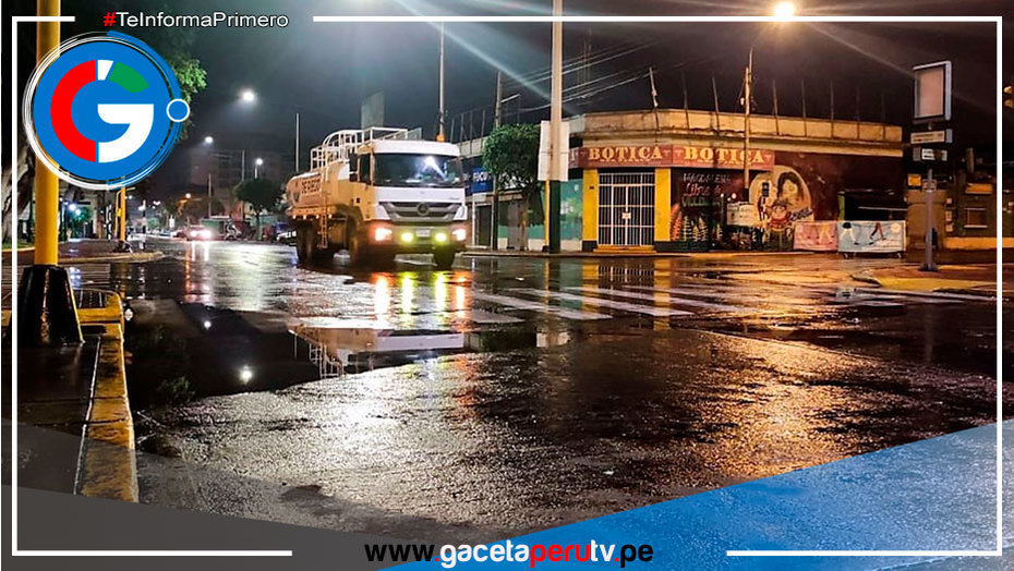 Lima amaneció con lluvia en diversos sectores