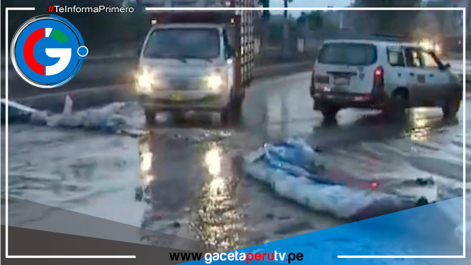 Lluvias en Lima: Calles de Santa Anita, El Agustino y Barrios Altos amanecieron anegadas