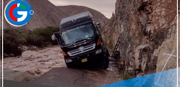 Activación de quebradas en Ayacucho aísla a 6 distritos de Lucanas 