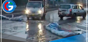 Lluvias en Lima: Calles de Santa Anita, El Agustino y Barrios Altos amanecieron anegadas