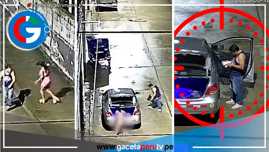 Expuesta al peligro: Mujer ebria es captada por cámaras de vigilancia en Satipo
