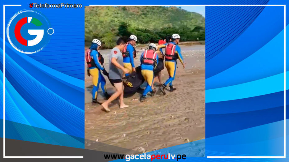 Hallan sin vida a policía que fue arrastrada por las aguas de quebrada "Juana Ríos" en Chongoyape