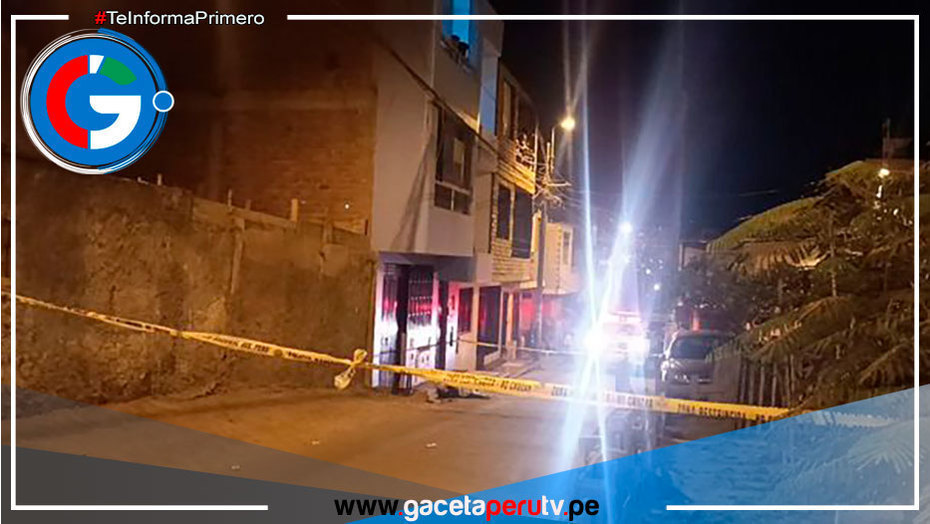Dos muertos y dos heridos en feroz balacera en un parque en San Juan de Lurigancho