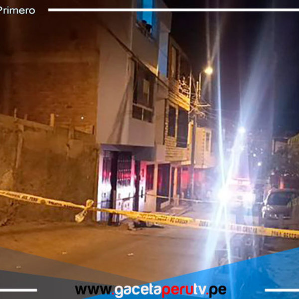 Dos muertos y dos heridos en feroz balacera en un parque en San Juan de Lurigancho