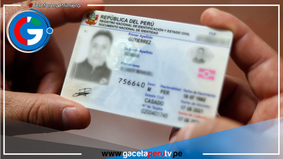 Emitirán DNI electrónico a S/ 30 en todo el país