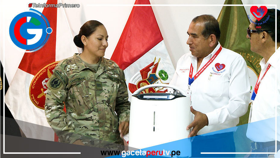CCFFAA recibió donación de parte de la ONG “Manos que Ayudan de Corazón”