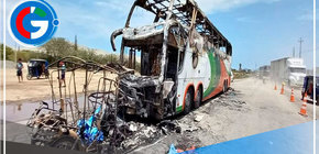 Accidente en Casma deja 12 fallecidos carbonizados, cuatro de ellos menores de edad