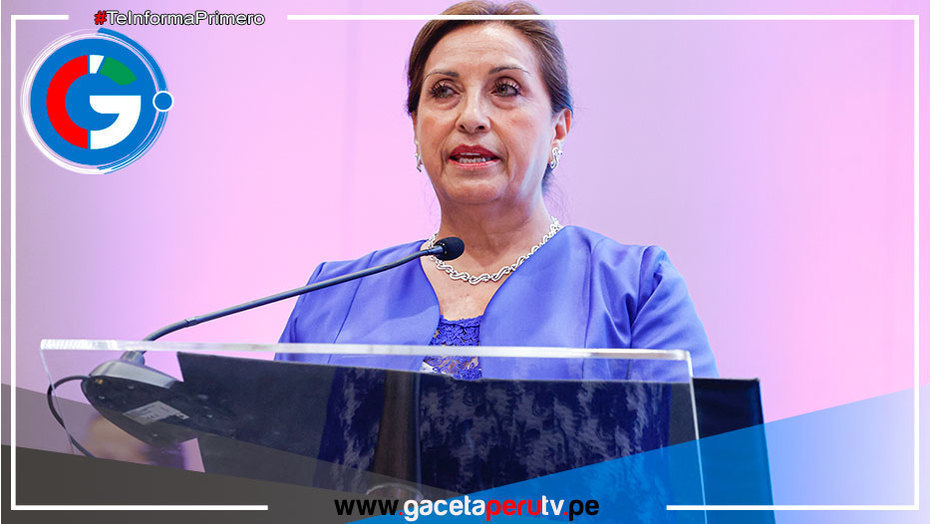 Boluarte: "Tengo la más profunda convicción de que el Perú va a superar y va a salir fortalecido de esta coyuntura"
