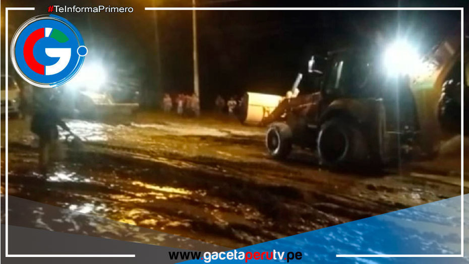 Intensa lluvia activa quebradas en diversos sectores de Tumbes