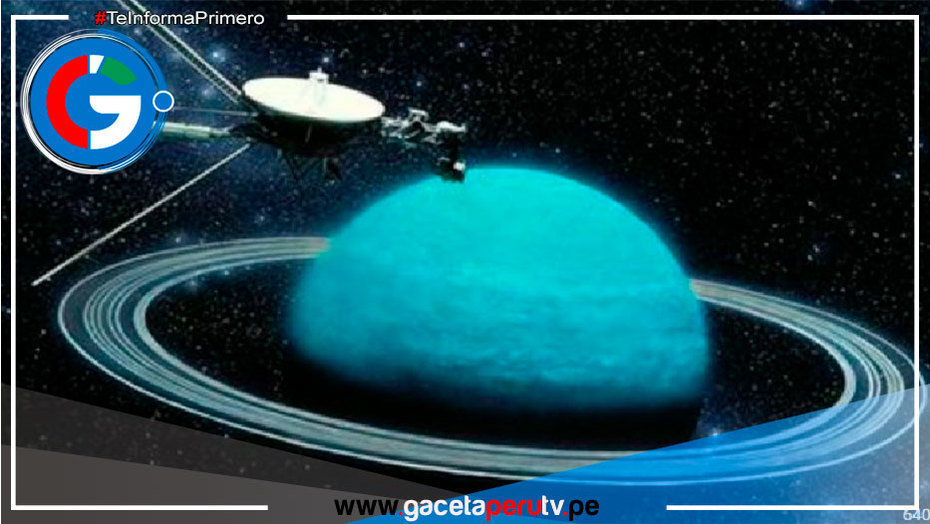 Planeta Urano donde un año equivale a 84 años terrestres