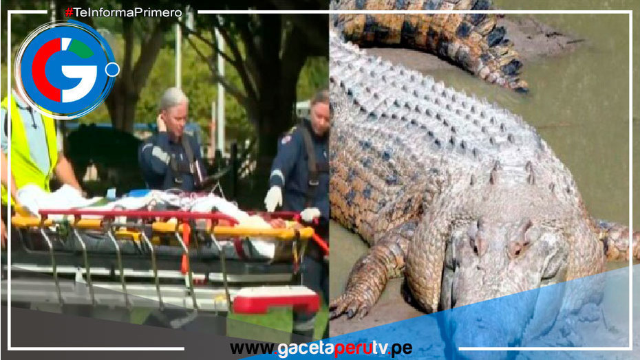 Ataque de cocodrilo: hombre se salva de morir clavando sus dedos en ojos del animal