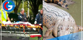 Ataque de cocodrilo: hombre se salva de morir clavando sus dedos en ojos del animal 