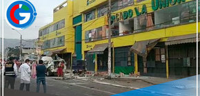 Vehículo que transportaba balones de helio explotó en plena vía pública en San Juan de Lurigancho