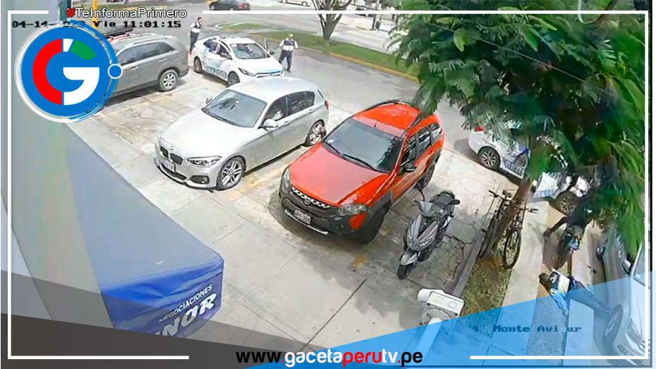 Delincuente balea a un sereno cuando intentó frustrar un robo en Surco