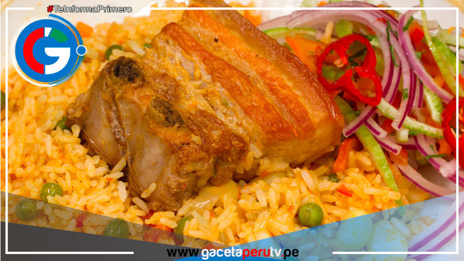 Hoy sábado disfruta de un suculento Arroz con Chancho