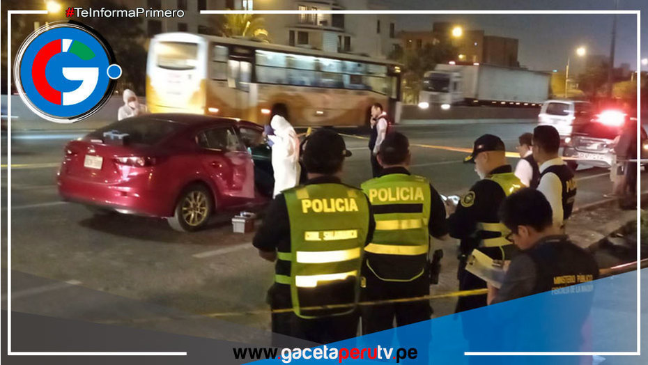 Teniente alcalde de Santa Anita, fue asesinado a balazos en Vía Evitamiento