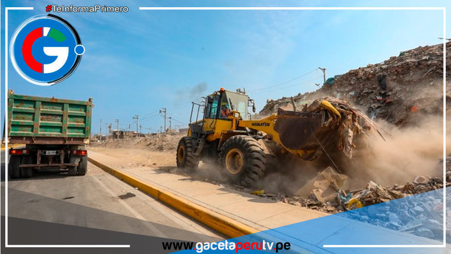 Mas de 600 toneladas de basura recogidas en desmonte en la Costa Verde