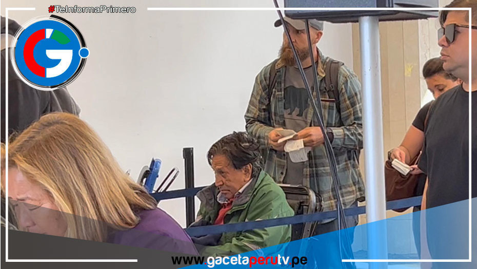 Expresidente Toledo llega mañana al Perú entre 7 y 7:30 am.