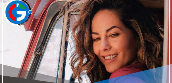 Bárbara Mori roba miradas en el centro Histórico de Lima