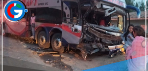 Choque de bus con tractor deja una persona fallecida y varios heridas en Junín