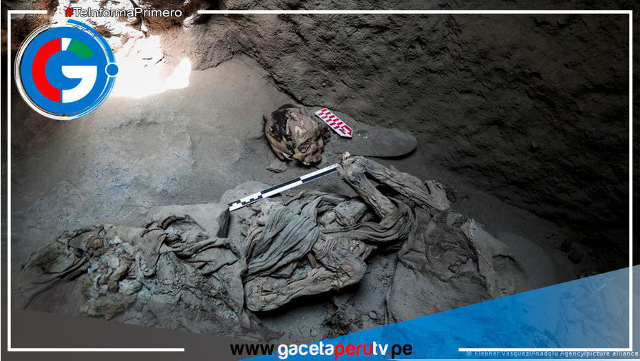 Un equipo de arqueólogos ha descubierto una momia de hace 800 años en Cajamarquilla