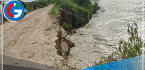 Ruptura de dique pone en riesgo a comunidades en el distrito de Colán, Piura