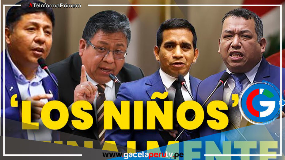 Cuatro niños al borde del abismo