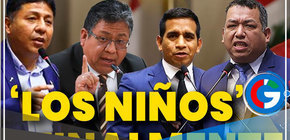 Cuatro niños al borde del abismo 