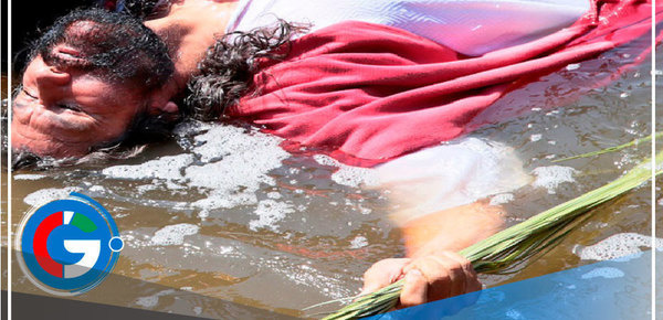 Bautizo de Jesús en el Rímac, el Cristo Cholo