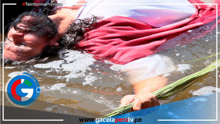 Bautizo de Jesús en el Rímac, el Cristo Cholo