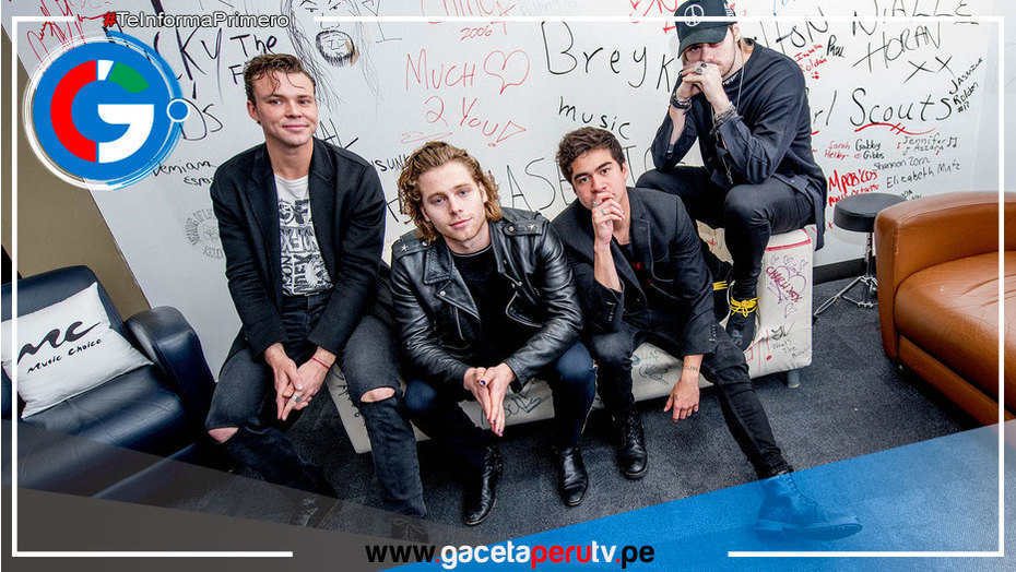 Five seconds of summer anuncia concierto en Perú con su gira 5SOS SHOW!
