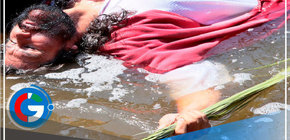 Bautizo de Jesús en el Rímac, el Cristo Cholo