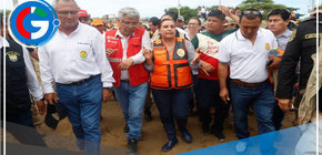 Presidenta Dina Boluarte viaja a Piura para atender emergencia por lluvias 