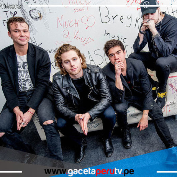 Five seconds of summer anuncia concierto en Perú con su gira 5SOS SHOW!