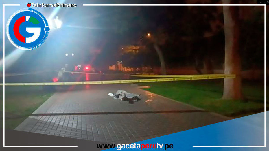 Persona fallece tras ser apuñalado al menos 11 veces en un parque del Centro de Lima