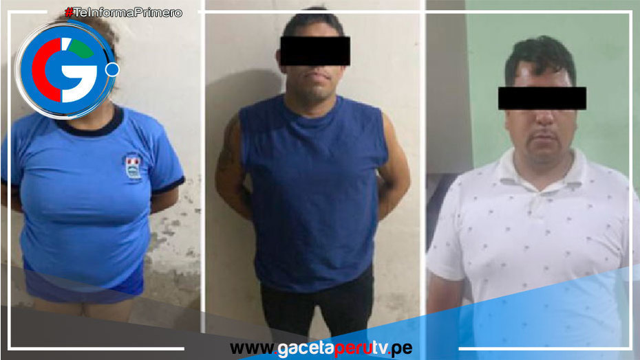 Capturan banda criminal que robo S/150.000 a pareja de ancianos