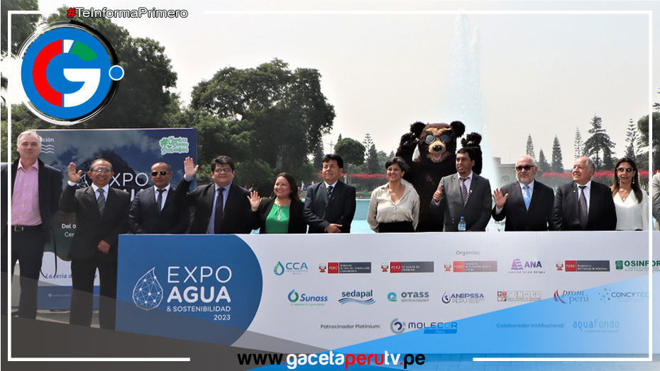 Expo Agua & Sostenibilidad 2023 se realizará del 04 al 06 de octubre próximo