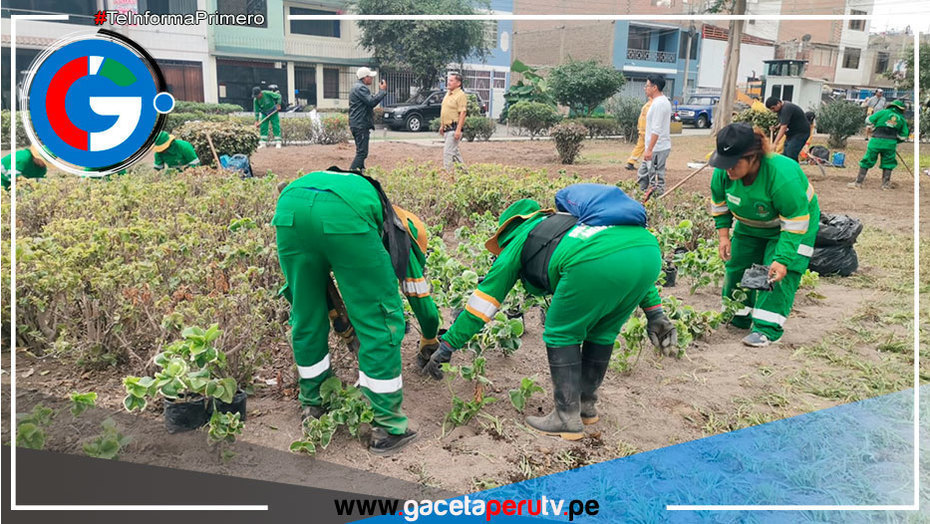 En Comas recuperan parque y alcalde envía saludos a las madres de su distrito