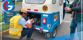 Más de 16 mil mototaxis autorizados pasaran constatación de características en Comas 