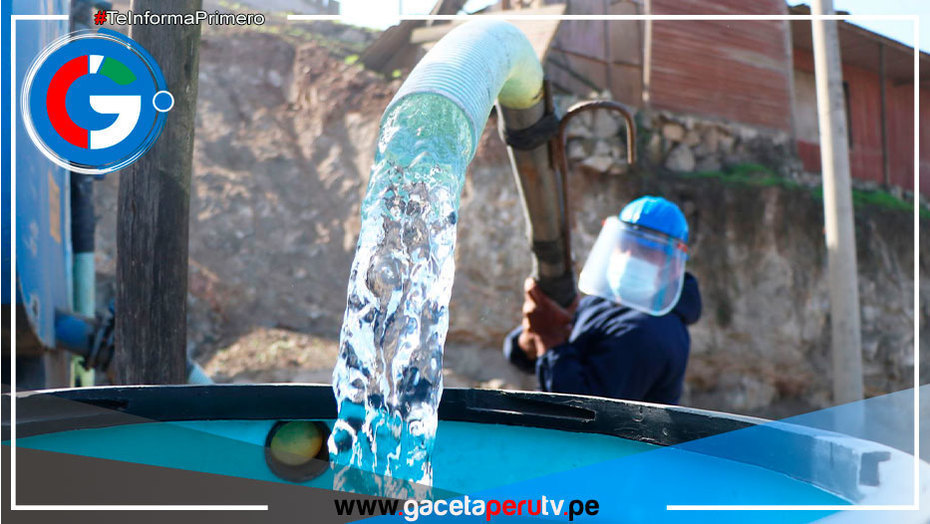 Abastecimiento de agua: Gobierno presentará proyecto de ley sobre acceso universal al agua