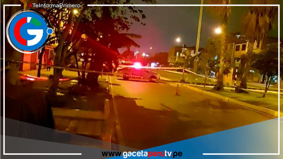 En el A.H. 'Sarita Colonia' Callao, se reportó un homicidio de una persona y otra resultó herida