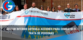 Sector Interior articula acciones para combatir el trata de personas. 